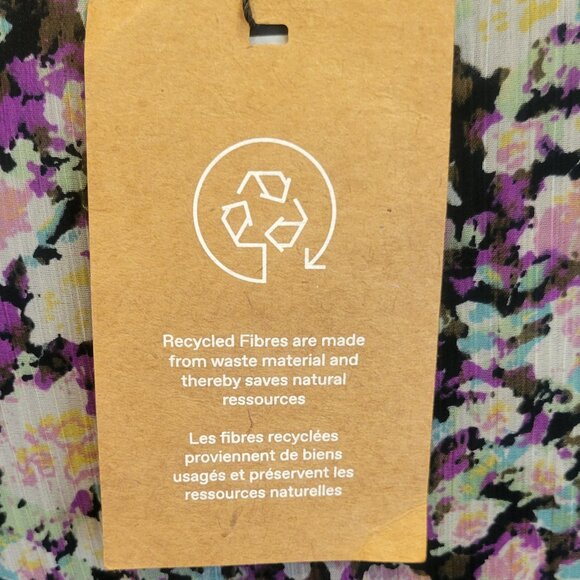 Vero Moda Vmina Inga Ditzy Floral Short Babydoll Ruffle Dress Nordstrom NEW - Picture 13 of 16